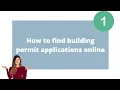 How to Find Building Permit Applications Online