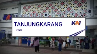 Download Announcer tiba di tujuan akhir Stasiun Tanjung Karang + lagu Cangget Agung [Stasiun Sentral Divre 4] MP3