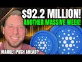 Download Lagu CARDANO ADA - $92.2 MILLION!! ANOTHER MASSIVE WEEK! MARKET RUN AHEAD?