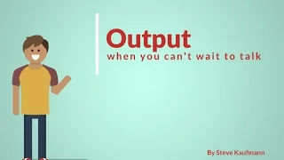 Language Exchange Partners & Output