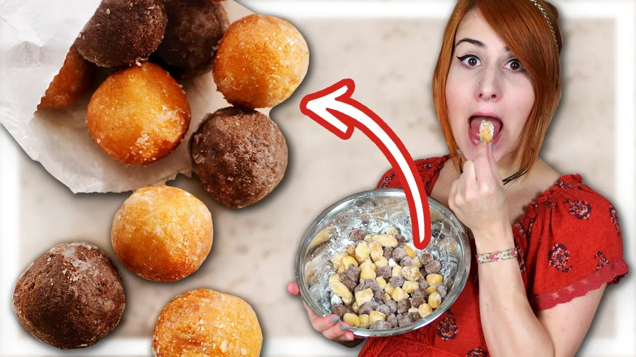 
          
          
          
            
            Mini Donuts selber machen | Nur 3 Zutaten | Ohne Ofen! 🍩
          
        . 