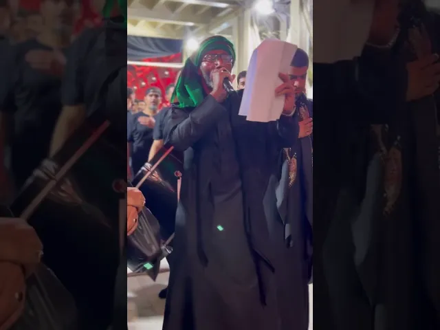 ⁣مشاركة السيد عصام الهاشمي في موكب زنجيل أهالي البحرين في كربلاء المقدسة | جنايز يا علي | صفر ١٤٤٥