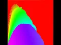 Gray-Scott Reaction-Diffusion f-k range - f 0-0 24 k 0-0 0725