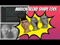 Mirror Blend Shape Tool