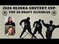 2026 Hlinka Gretzky Cup Top 20 Draft Eligibles