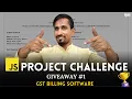 Build and Win GST Billing Project Challenge with JavaScript Giveaway No 1 Coding Kalakar