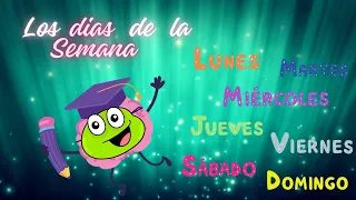 Semana bailarina, canción de los días de la semana, lunes, martes, miércoles...….  para niños.