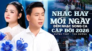 Đêm Nhạc CẶP ĐÔI 100K NHẠC THẬP CẨM 🔥 HUỲNH THẬT, THU HƯỜNG Song Ca SIÊU PEAK Bài Lộn Xộn Hay