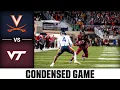 Virginia vs Virginia Tech Condensed Game 2024 ACC Football