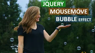JQUERY Mousemove Bubbles Effect