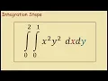 How to solve double integrals steps