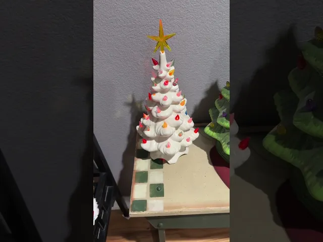 Ceramic Christmas Tree Light video thumbnail