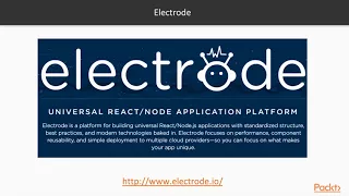 Universal JavaScript with React Node and Redux electrode io packtpub com