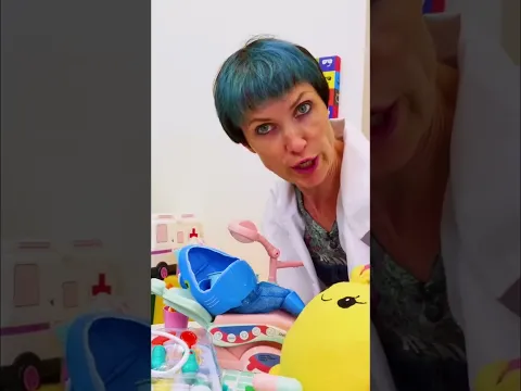 🦷🦈 Dişçi Ameliyatı: Köpekbalığı Oyuncaktan Kupayı Çıkardık! 🏆😲✨