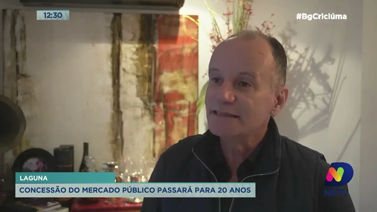 Concessão do Mercado Público de Laguna vai passar a ser de 20 anos
