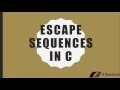03 Escape Sequences in C