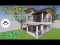 Small House Design 2 Storey Residential 7m by 7m