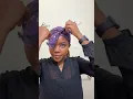 I did a thing Cornrows on locs