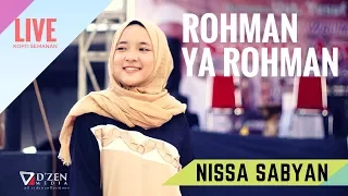 Download Rohman Ya Rohman - Nissa Sabyan Gambus Live Jakarta Barat MP3