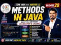 Methods in Java Method Declaration Calling Core Java with Agentic AI Episode 20