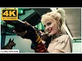 Birds of Prey Harley Quinn vs Cops Prisoners Police Station Fight Scene 4K Ultra