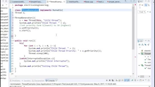 Advanced Java - Get and Set Thread Priorities