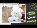 IKEA PS LOMSK fotel obrotowy dla dzieci montaz assembly decorate with ME