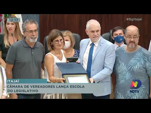 Câmara de Vereadores de Itajaí lança escola do legislativo