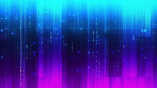 Cyberpunk Gradient Blue Purple Geometric Futuristic Background video | Footage | Screensaver