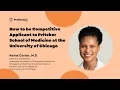 How to be a Competitive Applicant to Pritzker School of Medicine at UChicago - Keme Carter MD
