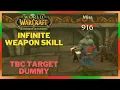 WoW Classic TBC Infinite Weapon Skill and Target Dummy DMN Treasure Run