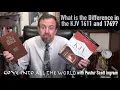 What is the Difference in the KJV 1611 and 1769