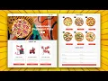 Complete Responsive Pizza Shop Website Using PHP PDO - Admin Product CRUD Orders Users Accounts