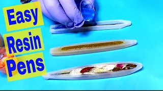How to Create Beautiful Resin Pens Without A Lathe