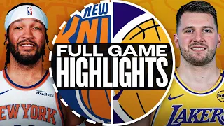KNICKS at LAKERS | FULL GAME HIGHLIGHTS | March 6, 2025