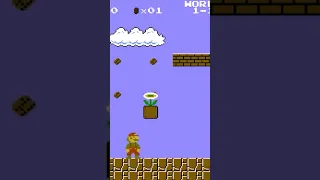 Broken Brick Glitch Anyone Can Do in Super Mario Bros NES