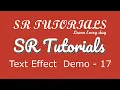 Text Shadow Effect Demo - 17 Css SR Tutorials