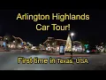 Day 1 - Car tour of Arlington Hlighlands First time in Texas USA