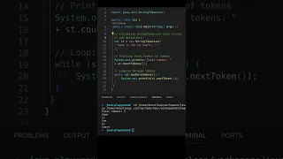Breaking Strings into Tokens in Java with StringTokenizer
