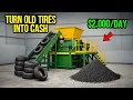 Turn Old Tires Into Cash A 1000 Day Recycling Business Idea