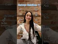 Basic Hebrew Lesson Relatives beginners level
