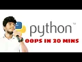 18 python oops in tamil - Lockdown