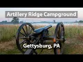 Artillery Ridge Campground Review