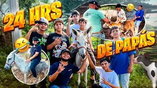 24 HRS DE PAPÁS DE SOÑADORES EN VACACIONES DE RANCHO 🐄🫏🐎/ Grillo La Duda & Soñadores
