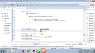 Java - ToolBar
