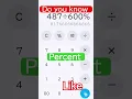 Download Lagu Percentage Kaise Nikale Mobile # Calculator Se (Formula) # Tranding # Short.