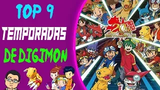 Download TOP 9  DE LAS MEJORES TEMPORADAS DE DIGIMON MP3