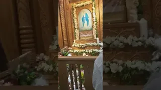 ቅብአ ዘይት የምታፈስ የእመቤታችን ስዕለ አድህኖ በግብጽ ፖርት ሳይድ 