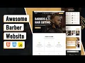 Let s Build an Awesome Barber Website Using HTML CSS JavaScript