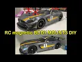 RC magnetic BODY MOUNTS how to CONVERT posts scale